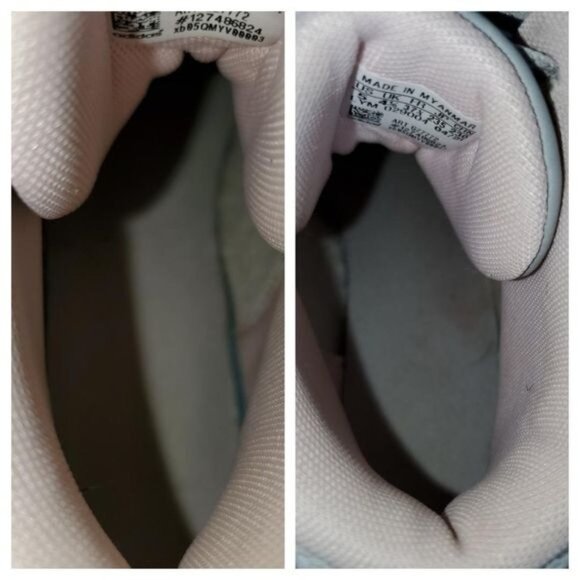 Adidas NEO Hoops 2.0 Mid Sneaker Shoes High Tops Hi Size Men's 5 Womens WOMANS 7 - Picture 8 of 16